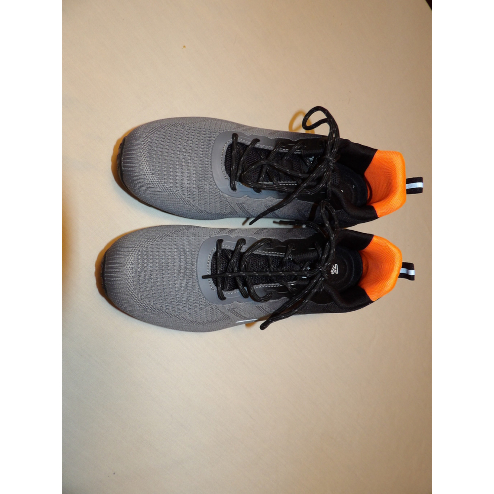 Men's Kricely Trail Shoes Size 8.5 Gray and Orange